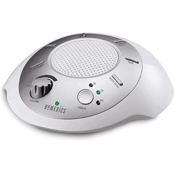 SoundSleep White Noise Sound Machine, Silver, Small Travel Sound - Picture 7 of 7